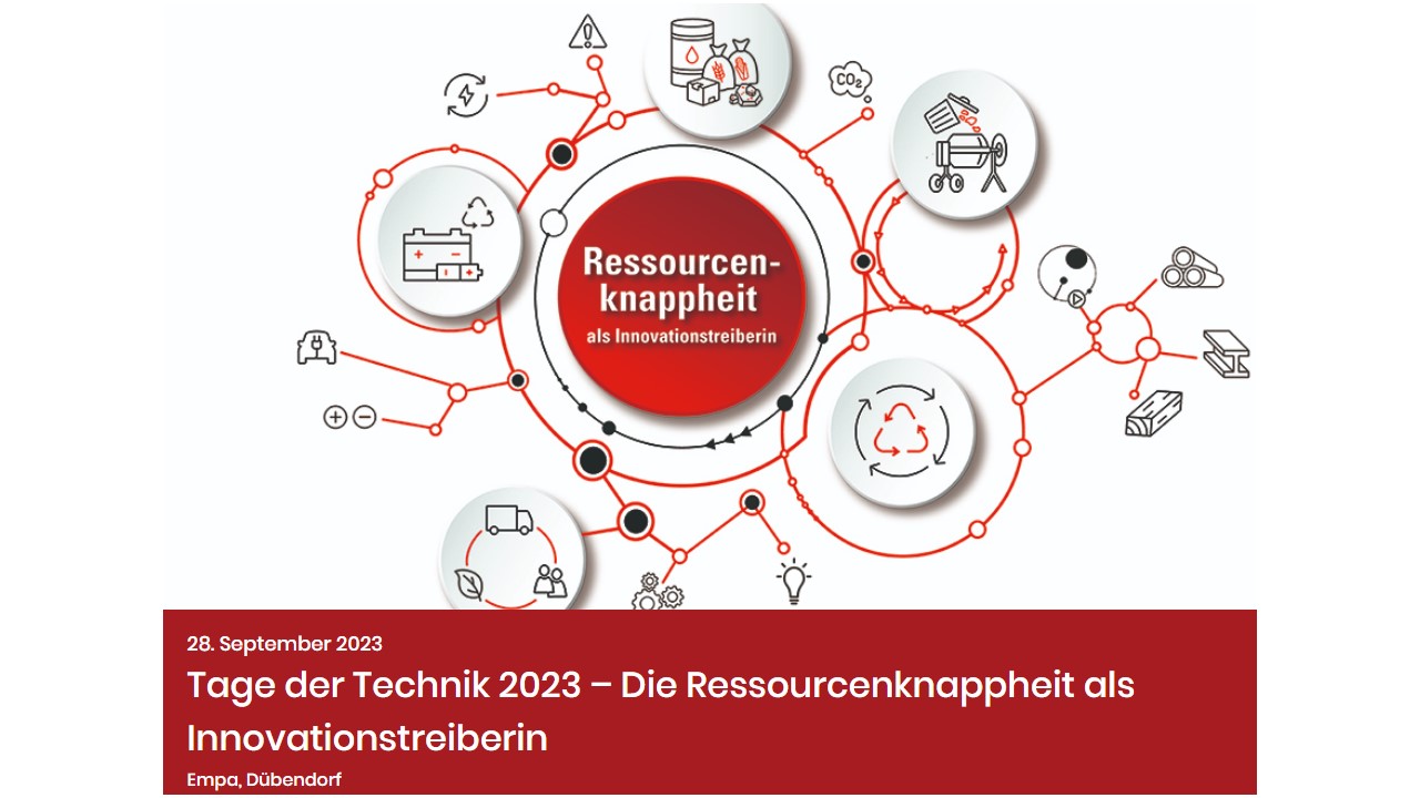 Tage der Technik 2023 - Resource scarcity as a driver of innovation - ESM  Foundation